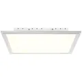 Produktbild: Brilliant Flat WiZ Connected LED Deckenaufbau-Paneel 42x42cm quadratisch Panel dimmbar App-Steuerung CCT Einstellung der Lichttemperatur flächiges Licht Nachtlichtfunktion alu/weiß 2500 Lumen