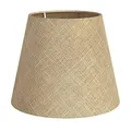 Produktbild: ledscom.de Lampenschirm, Leinen, Jute, Hanf, Textil, Stoff, natur-beige, 200mm Ø