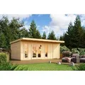 Produktbild: Lasita Gartenhaus Sicily 2 Natur/Unbehandelt 575 cm x 350 cm