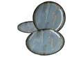Produktbild: Bonna Speiseteller 4er Set Essteller Bonna Madera Mint Gourmet 27cm - MDRMTGRM27DZ