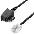 Produktbild: 3m Router Kabel Telefon Kabel TAE-F Stecker auf RJ45 Stecker DSL VDSL Kabel