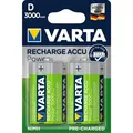 Produktbild: Varta Recharge Accu Power D 3000mAh  2er-Pack