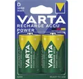 Produktbild: VARTA Varta 56720 Recharge Accu Power Mono 3000mAh Akkus. Akku Varta 56720 Recharge Accu Power Mono (1,2 V V), Hochleistungs Ni-MH Akku mit geringer Selbstentladung