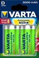 Produktbild: VARTA NC-Akkus RECHARGE ACCU Power D 3000mAhBlister 2