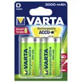 Produktbild: Varta Power Accu - Batterie 2 x D Typ NiMH 3000 mAh Var # 56720 101 402