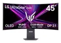 Produktbild: LG UltraGear 45GX950A-B - OLED-Monitor - Gaming - gebogen