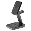 Produktbild: SIGN 3-in-1 Wireless MagSafe Charging Stand for iPhone, Apple Watch, Airpods (15 W) (SN-3i1)