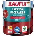 Produktbild: BAUFIX Express Deckfarbe 2,5 Liter (skandinavisch rot matt)