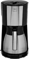 Melitta Enjoy Top Therm Filterkaffeemaschine, schwarz-silber