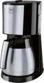 Melitta Filterkaffeemaschine 1017-08 Thermokanne 10 Tassen 1000W schwarz