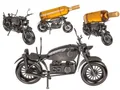 Produktbild: Metall-Flaschenhalter, Motorrad IV, 30 x 17,5 cm, Silber