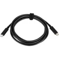 Produktbild: USB 3.2 Gen 1 Kabel, USB-C Stecker > USB-C Stecker schwarz, 2 Meter, Laden mit bis zu 60 Watt