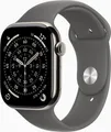 Produktbild: Apple Watch Series 11 Titan Natur Titangehäuse Smart (MFCX4ZR/A)