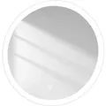 Produktbild: Emke Rund Badezimmerspiegel 60cm Badspiegel mit Beschlagfrei WarmweißesKaltweißesNeutrales Licht Touch-Schalter