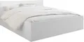 Produktbild: MIRJAN24 Doppelbett Tokyo 160, Bett mit Lattenrost, Bettgestell, Klassische-Bett (Farbe: Alpinweiß, Größe: 180x200 cm)