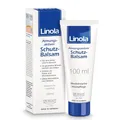 Produktbild: Linola Schutz-Balsam - 100 ml | Creme zum Schutz vor Scheuern und Wundwerden für den Intimbereich, Leistenbereich und Pofalten | Atmungsaktiver Schutzfilm für die Gereizte und Trockene Haut