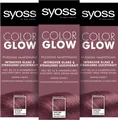 Produktbild: Syoss Haartönung Color Glow Pflegend - Lavender Crystal Pantone 18-3530, 3-tlg., 3x 100 ml, für strahlende Farbintensität bis zu 8 Haarwäschen