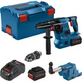 Produktbild: Bosch Akku-Bohrhammer GBH 18V-28 CF mit SDS plus / 2x 8,0 Ah ProCORE18V Akku + L