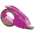 Produktbild: Tesa Packbandabroller 51113 Pack n Go pink, bis 50mm x 66m Packbänder, inkl. 1 Rolle