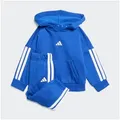 Produktbild: adidas Sportswear Trainingsanzug I 3S FL HD JOG (2-tlg) blau 62 EU