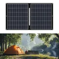 Produktbild: Solartasche faltbar Solarmodul 30W Camping PV-Faltmodul USB Powerbank Ladegerät