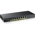 Produktbild: ZyXEL Switch GS1915-8EP-EU0101F, 8-port, 1 Gbit/s, 8x PoE+, managed, 60W