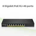 Produktbild: ZyXEL 8-Port GbE+ 60Watt 802.3at Smart Switch NebulaFlex - Switch - 8-Port