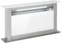 Produktbild: Klarstein Royal Flush Eco Dunstabzugshaube 60 cm - Versenkbare Abzugshaube, 576 m³/h, Touch-To-Slide, LED-Beleuchtung, , Edelstahl & Glas, Umluft & Abluft