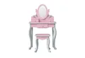Produktbild: Teamson Schminktisch Princess Rapunzel Kinder-Schminktisch aus Holz mit Spiegel & Hocker