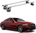 Produktbild: Menabo Dachträger für Mercedes C Klasse C205 Coupe 2016-2023 75kg Stahl Grau 2x