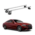 Produktbild: Menabo Dachträger für Mercedes C Klasse C205 Coupe 2016-2023 75kg Stahl Grau 2x
