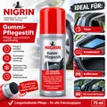 Produktbild: NIGRIN Gummi-Pflegestift Auto Gummipflege Türen Schiebedach Kofferraum 75 ml