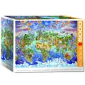 Produktbild: Eurographics World Wonders 5000 Puzzle von Maria Ravinky