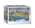 Produktbild: EUROGRAPHICS Puzzle Eurographics 8520-5880 - World Wonders, Weltwunder, BIG-Puzzle inkl..., Puzzleteile