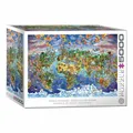 Produktbild: Eurographics XXL-Puzzle Weltwunder, 5000 Teile, 152 x 102 cm, 8520-5880
