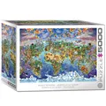 Produktbild: 628136658805 Puzzle 5000 World Wonders 8520-5880 Eurographics