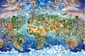 Produktbild: Puzzle (5000 T.) Berühmte Weltwunder (Eurographics) NEU/OVP