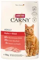 Produktbild: Katzen Trockenfutter Adult mit Huhn und Rind 1 x 10kg, Trockenfutter für ausg...