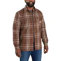 Produktbild: Carhartt Herren Langarmhemd Flannel Sherpa Lined Shirt, Farbe:Burnt Sienna, Größe: L