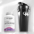 Produktbild: Best Body Nutrition Carblokker 100 Kapseln + Mammut Shaker 247,88€/kg