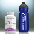 Produktbild: Best Body Nutrition Carblokker 100 Kapseln mit  Sportbottle 500ml 221,28€/kg