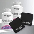 Produktbild: Best Body Nutrition Carblokker  2 x 100 Kapseln mit Griffpads 168,08€/kg