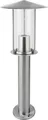 Produktbild: Grafner Edelstahl Wegeleuchte mit E27 Fassung, Höhe: 50 cm, Wegleuchte Weglampe Gartenlampe Gartenleuchte Standlampe Außenstandleuchte Pollerleuchte
