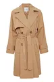 Produktbild: ICHI IHELOVA JA Damen Trenchcoat Jacke Übergangsmantel Trenchcoat Kurzmantel, Größe:40, Farbe:Tannin (171320)