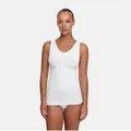 Produktbild: Creamy Fabrics Miederbody Shaping Unterhemd-Weiß-XS (1-tlg) weiß XS