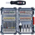Produktbild: Bosch Professional Zubehör Schrauberbit-Set, 45-teilig (Sechskant (hexagonal), Kreuz Phillips PH, Kreuz Pozidriv PZ, Innensechsrund TX) (2607017692)