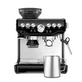 Produktbild: Sage - The Barista Express - Kaffeemaschine mit manuellem Milchaufschäumer & Mahlwerk - Automatisches Mahlen, individueller Milchschaum - Milchkännchen mit Temperaturkontrolle - Schwarzer Sesam