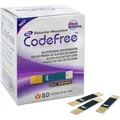 Produktbild: SD CodeFree Blutzuckerteststreifen 150 Stück, Teststreifen Blutzucker Sparpackung zur Diabetes-Messung (Zucker-Krankheit) zur Kontrolle - einfaches Testen - Tests ohne Blutzuckermessgerät