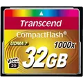 Produktbild: Transcend 32 GB CompactFlash-Karte mit 1000-facher Schreibgeschwindigkeit (32 GB, CF) (TS32GCF1000)