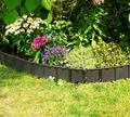 Produktbild: GARANTIA EDGAR Rasenkante Set (6 Stück) - flexible Beetumrandung, Stecksystem